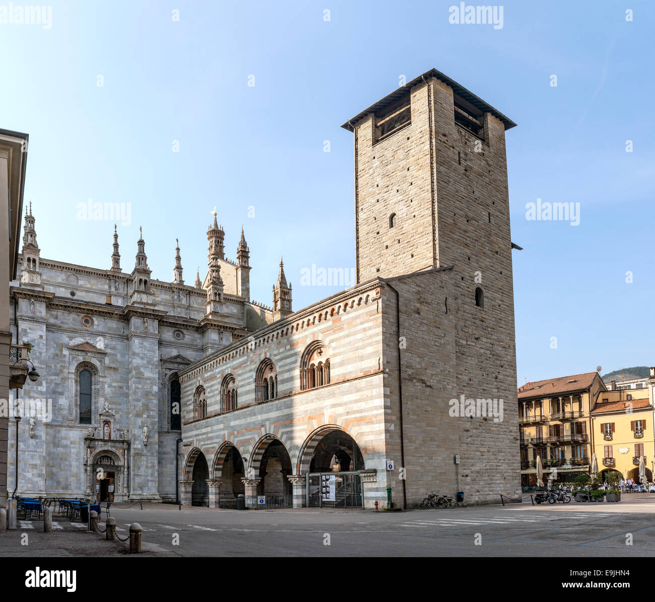 Diocesi di Como (Comer Dom), Italien | Diocesi di Como, Italien Stockfoto