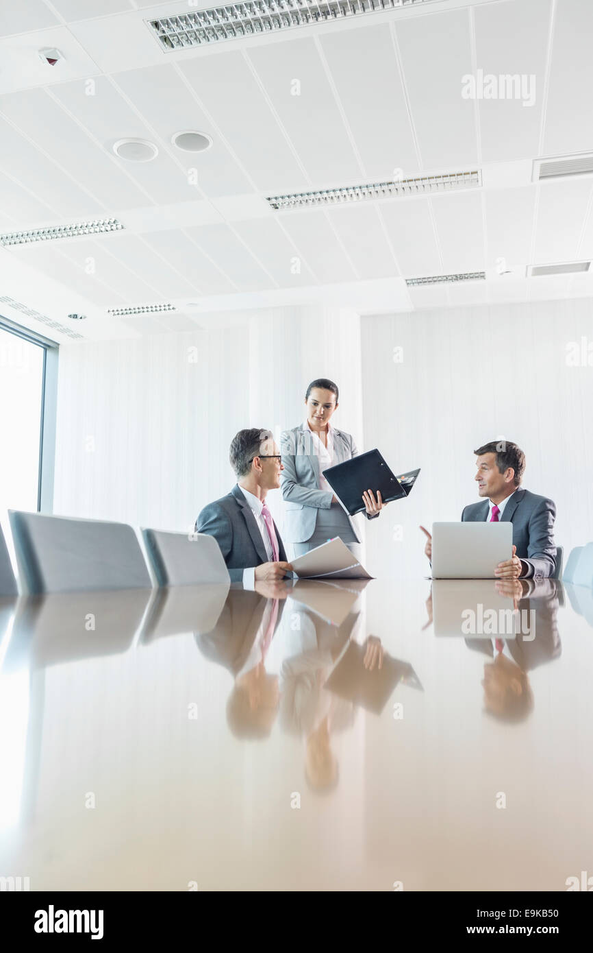 Business-Leute treffen Stockfoto