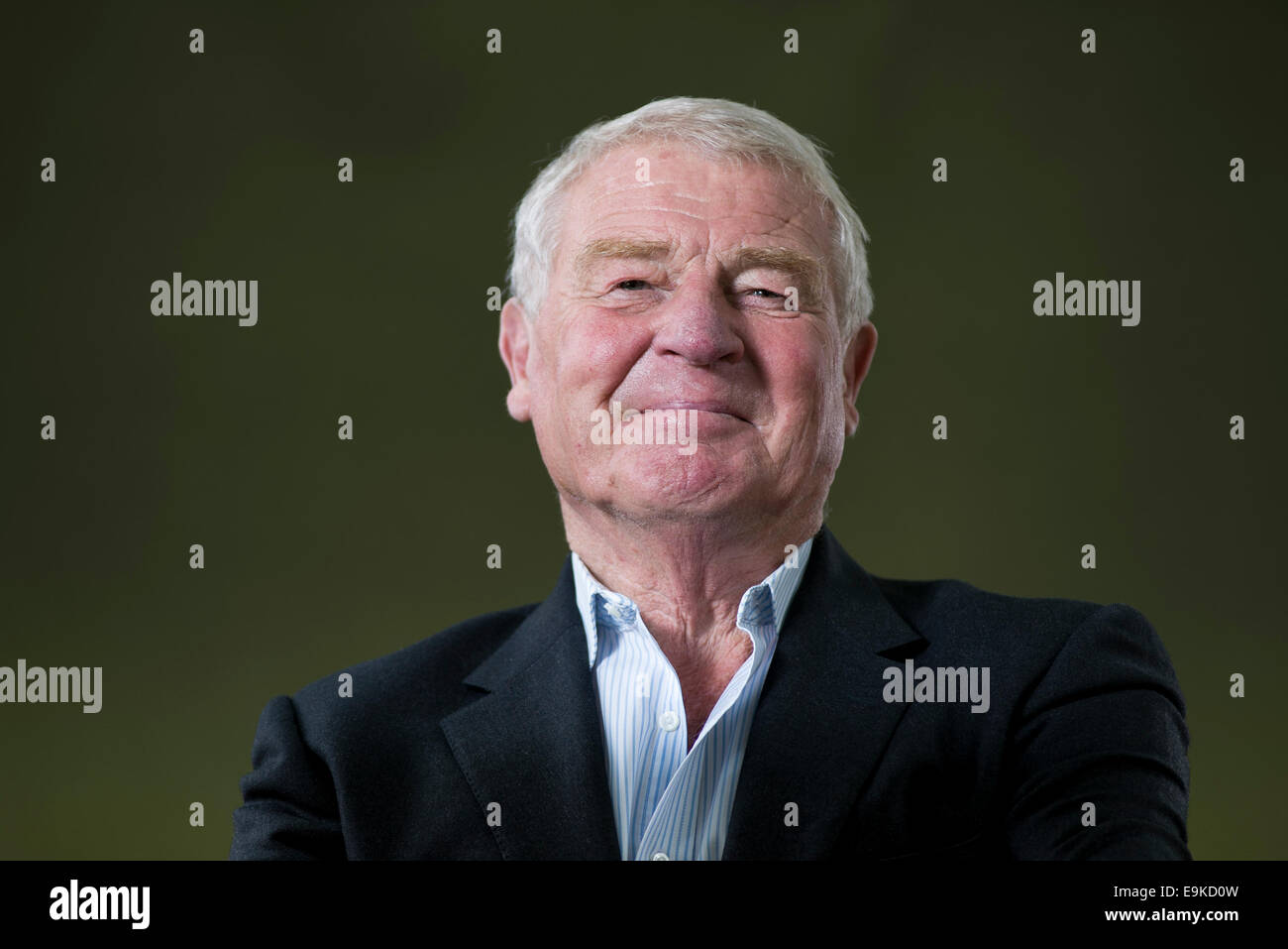 Britischer Politiker und Diplomat Baron Ashdown, normalerweise bekannt als Paddy Ashdown beim Edinburgh Book Festival. Stockfoto