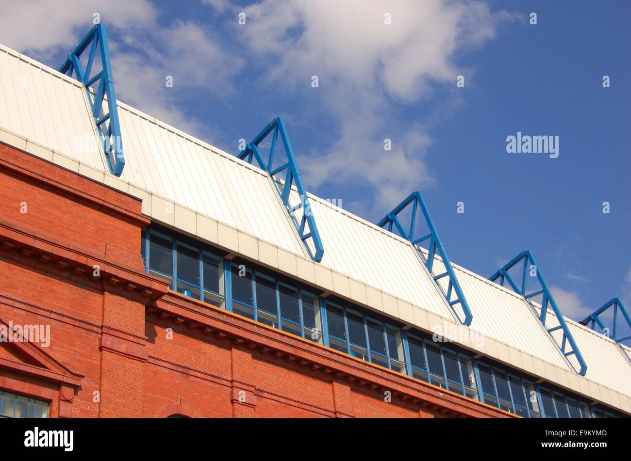 4. September 2013. Ibrox Stadium in Glasgow, Schottland. Nur zur redaktionellen Verwendung. Stockfoto