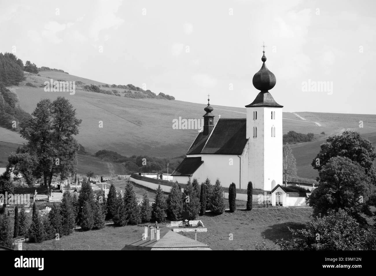 Die Kirche in Zehra, Slowakei Stockfoto