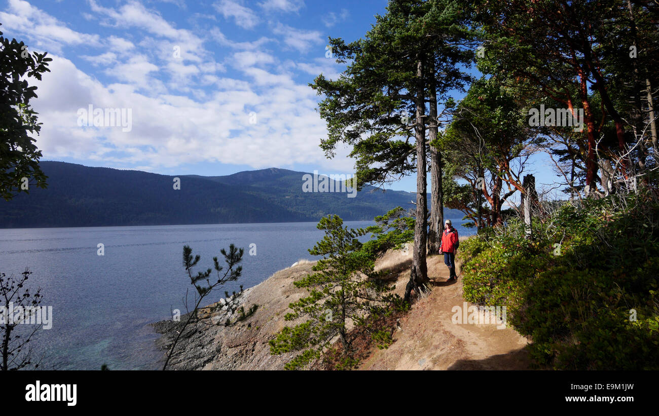 Clark Island, San Juan Islands, Puget Sound, Washington State Stockfoto