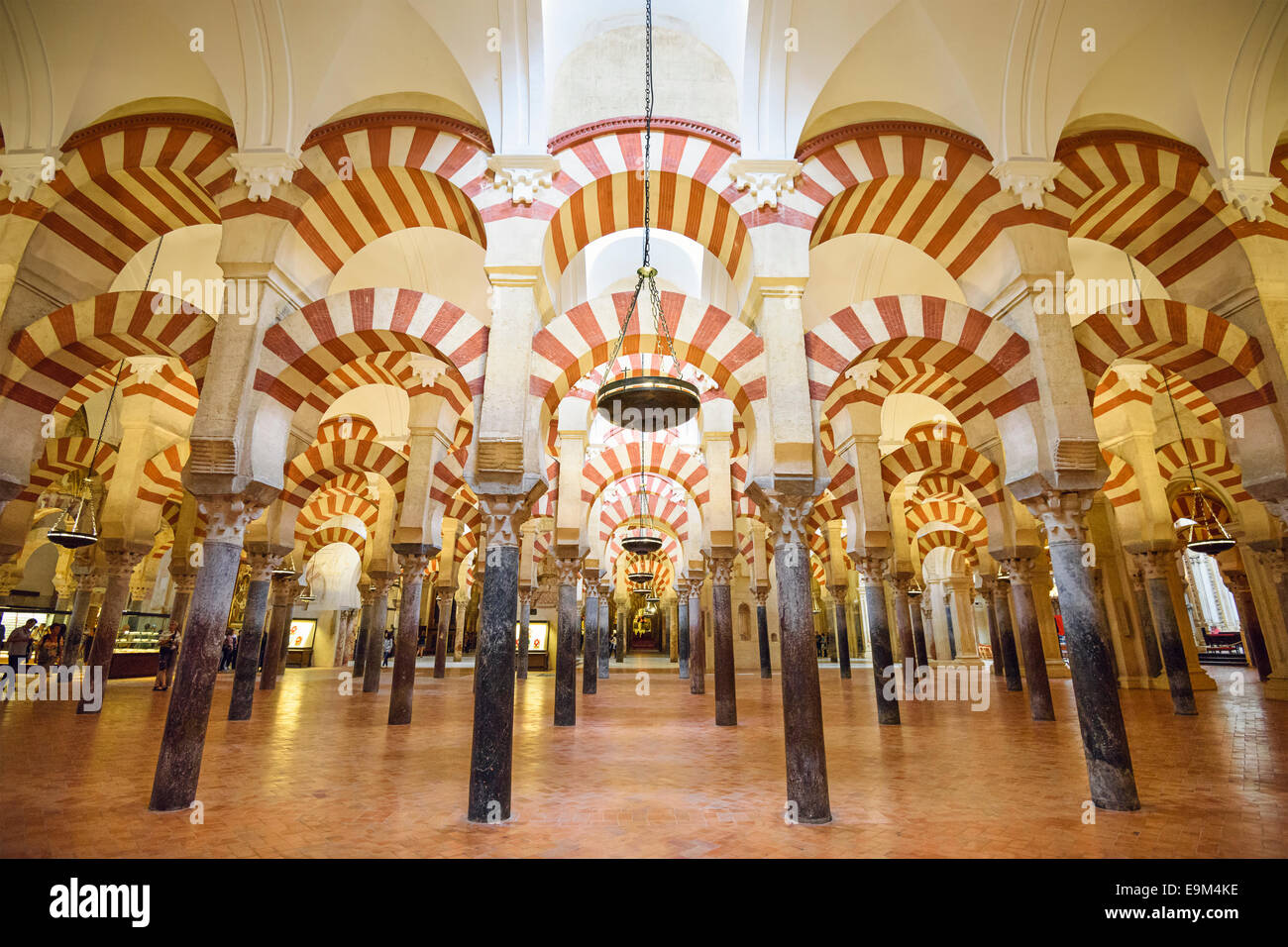 Moschee-Kathedrale von Córdoba, Spanien. Stockfoto