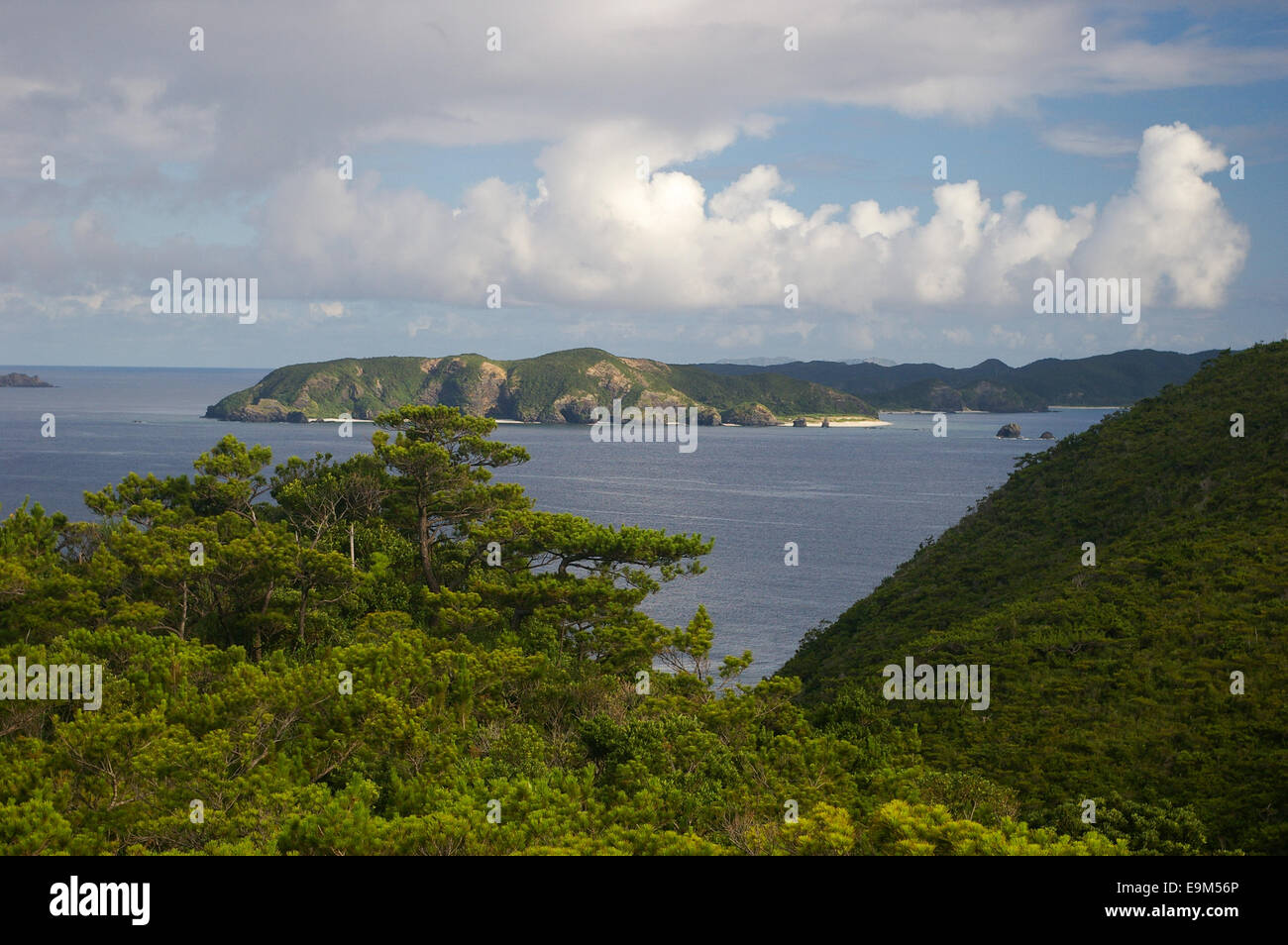 Blick auf Tokashiki Island Stockfoto