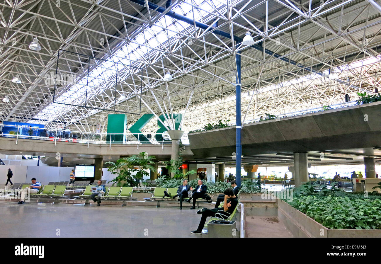 Flughafen Brasilia Brasilien Stockfoto