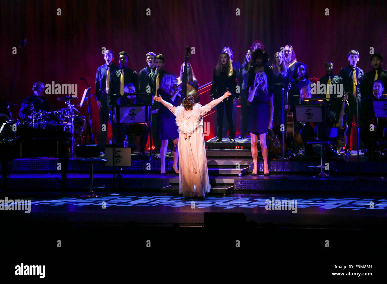 Durham, North Carolina, USA. 29. Oktober 2014. Musik Künstler SUSAN BOYLE bringt Tournee 2014 das Durham Performing Arts Center in Durham, North Carolina. Susan Magdalane Boyle (geboren 1. April 1961) ist eine schottische Sängerin. Ihr erstes Album wurde im November 2009 veröffentlicht und debütierte als Nummer eins meistverkaufte Album Charts rund um den Globus. Bildnachweis: Andy Martin Jr./ZUMA Draht/Alamy Live-Nachrichten Stockfoto