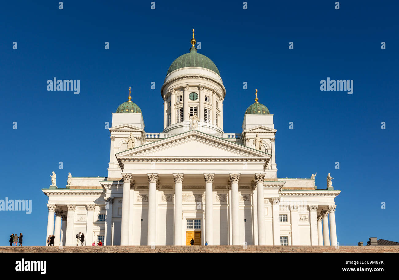 Helsinki Kathedrale, Kruununhaka, Helsinki, Finnland Stockfoto