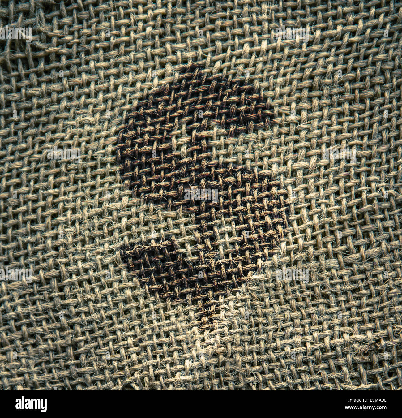 Dollar-Symbol auf meschotschek Geld Stockfoto