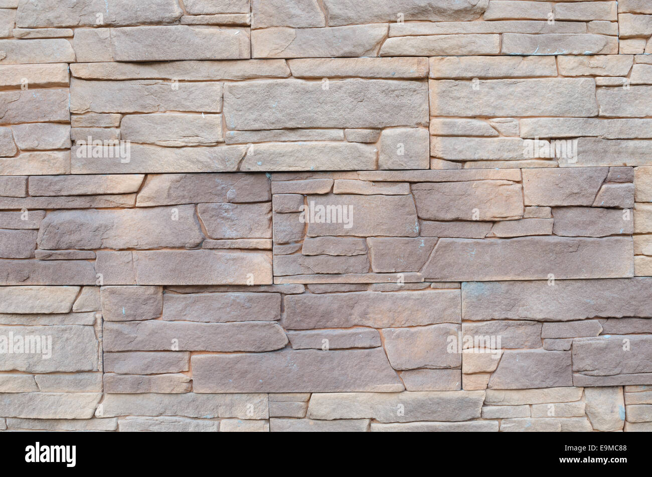 Textur der Sandstein Wand Hintergrund Stockfoto