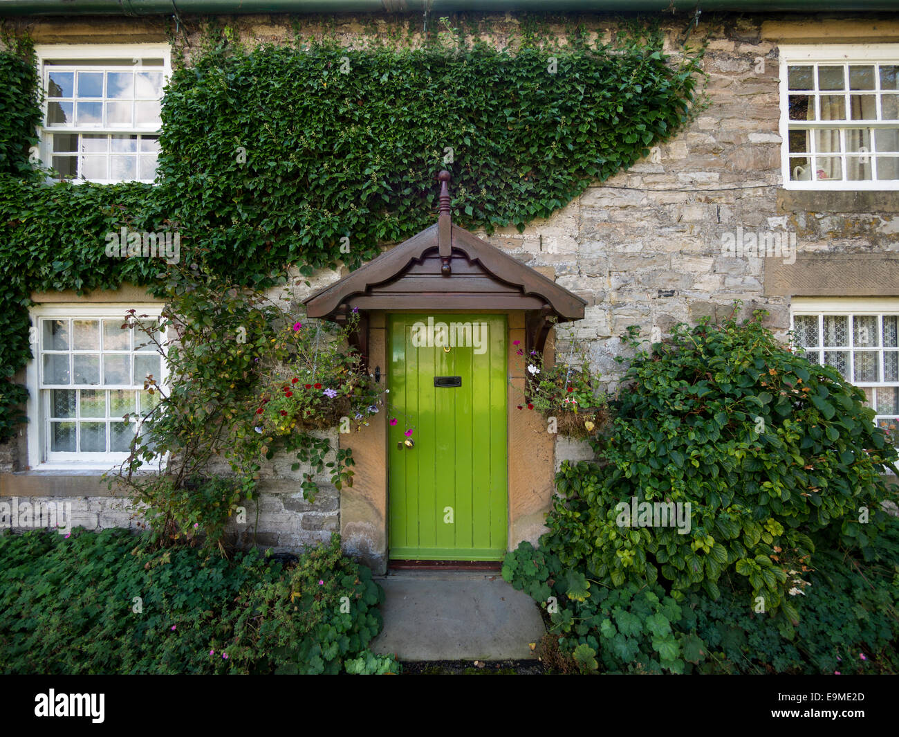 Landhaus im Ashford-in-the-Water, Derbyshire, UK Stockfoto