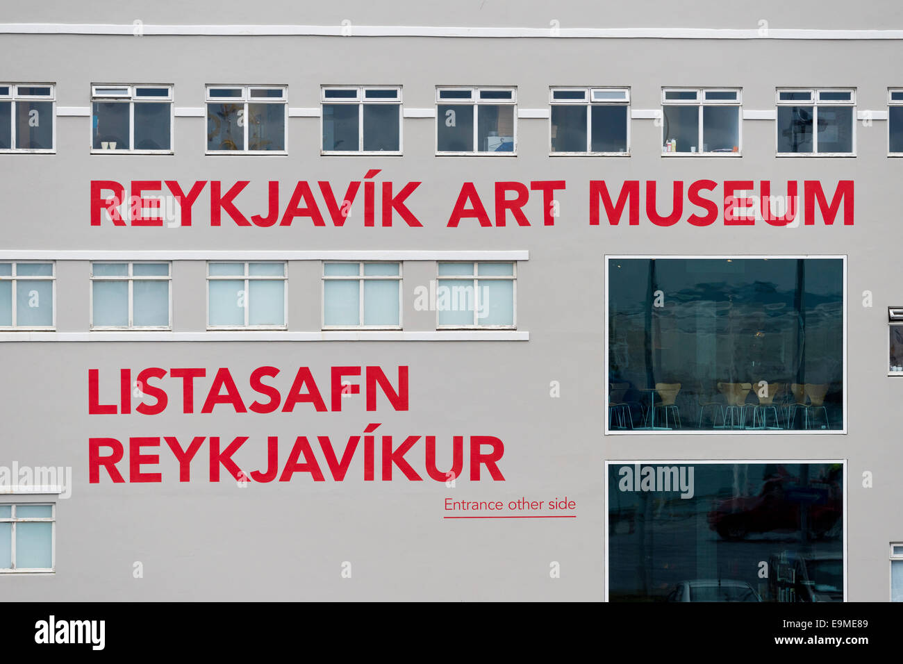Reykjavík-Kunstmuseum, Listasafn Reykjavíkur, Reykjavík, Island Stockfoto
