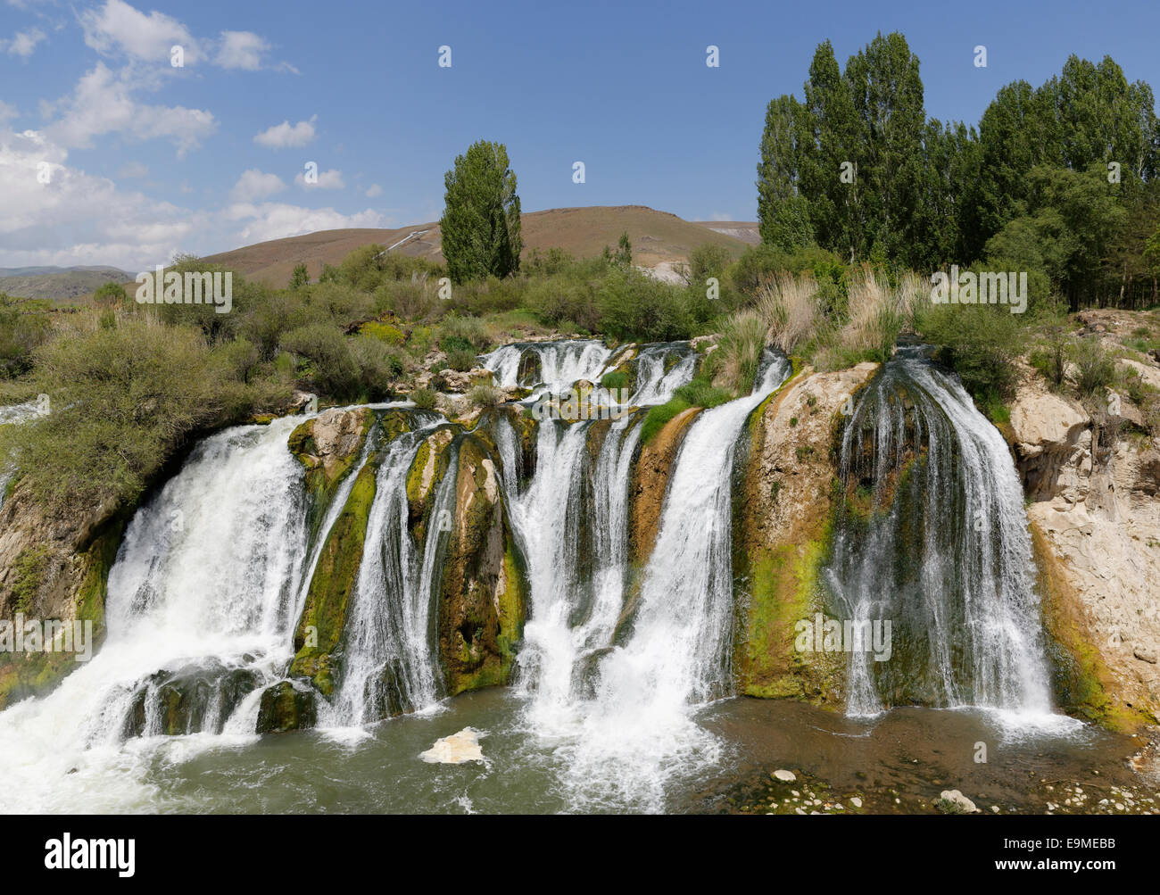 Muradiye Wasserfall oder Muradiye Şelalesi, Provinz Van, Ost-Anatolien-Region, Südostanatolien, Türkei Stockfoto