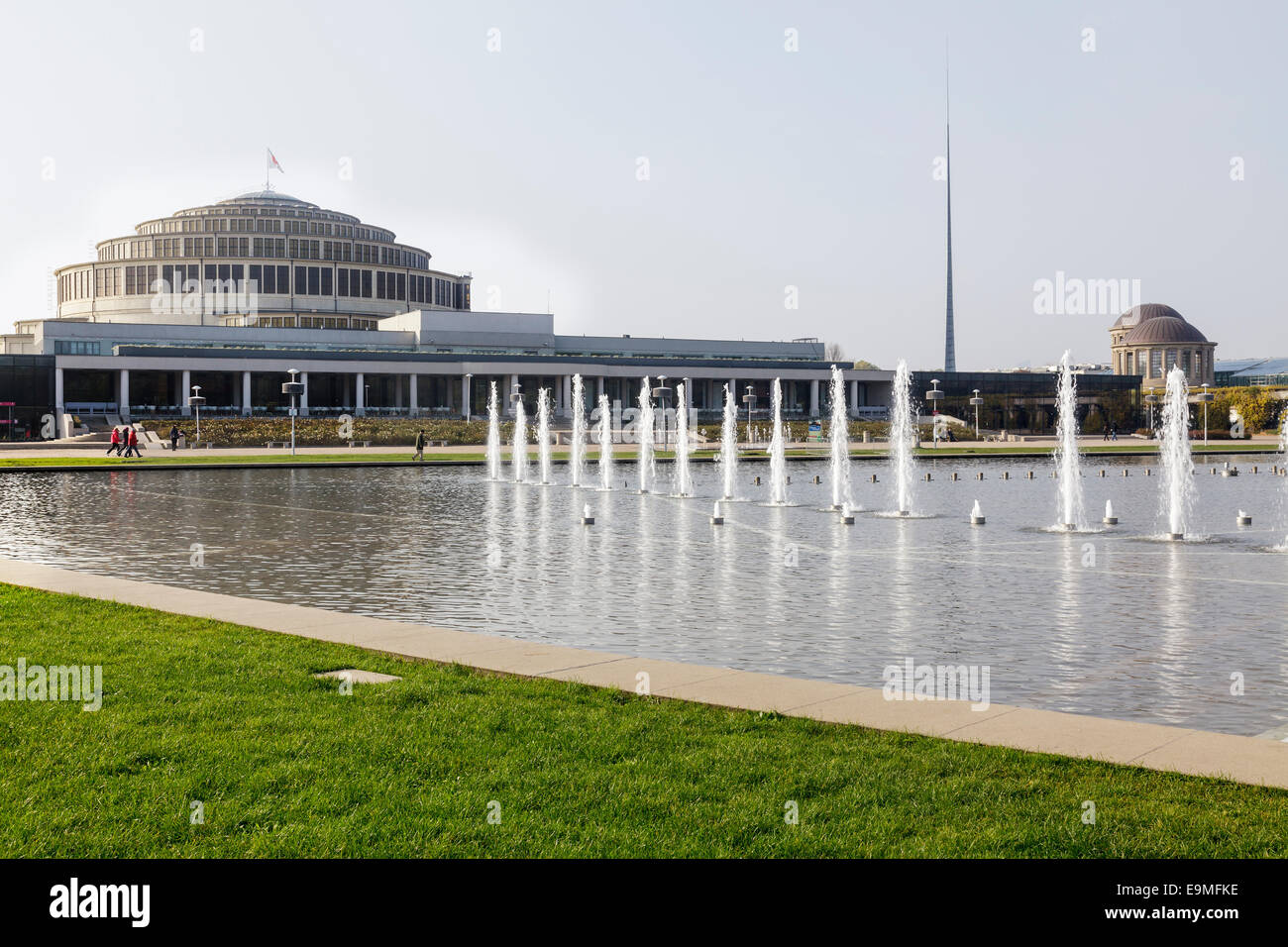 Jahrhunderthalle, Wroclaw, Polen Stockfoto