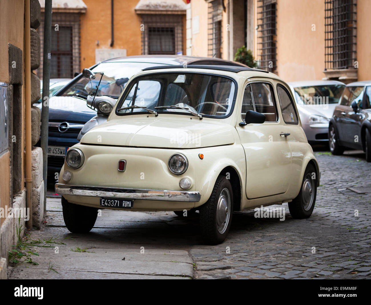 Fiat 500 Stockfoto