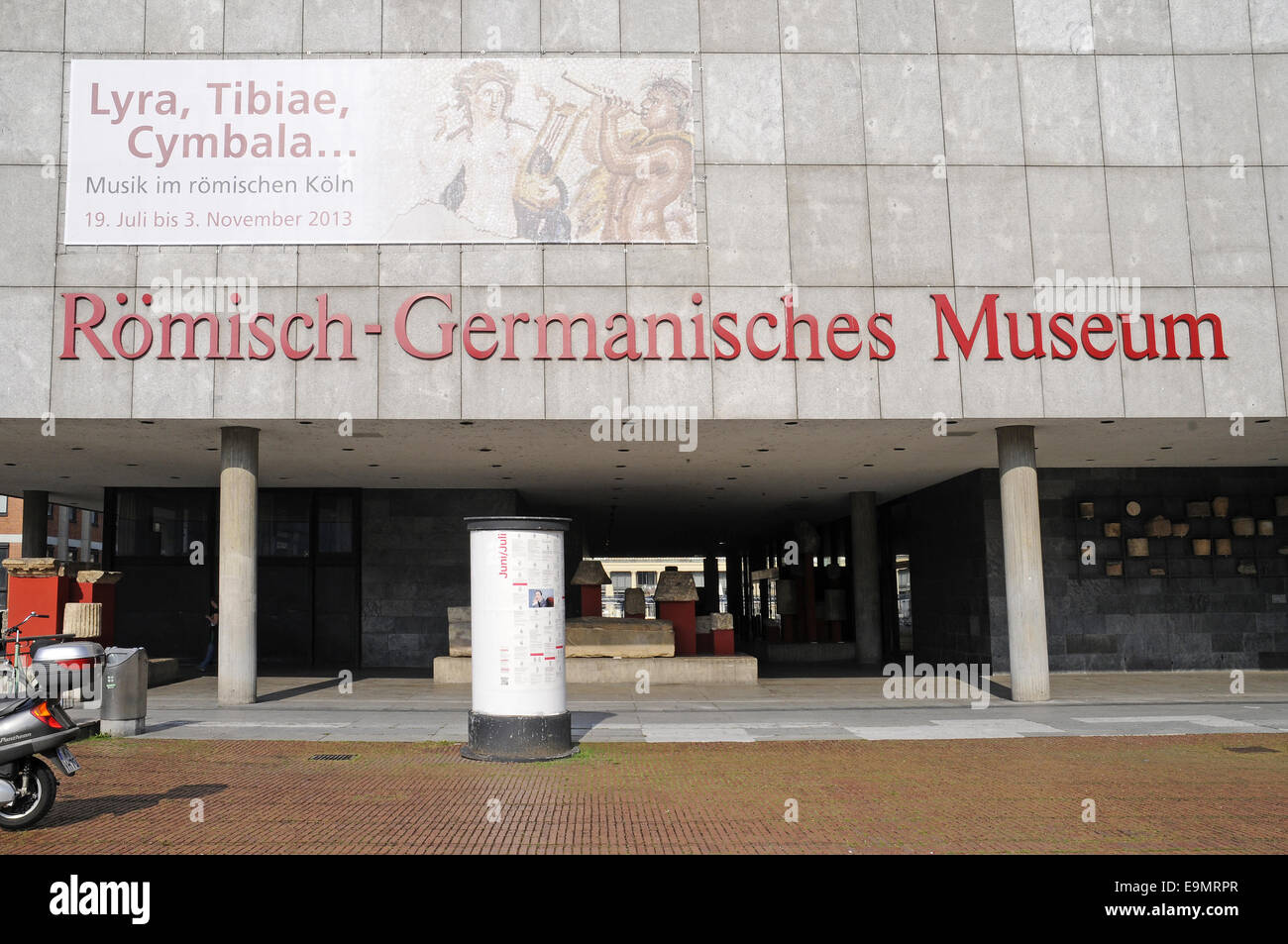 Römisch-germanischen Museum, Köln, Deutschland Stockfoto