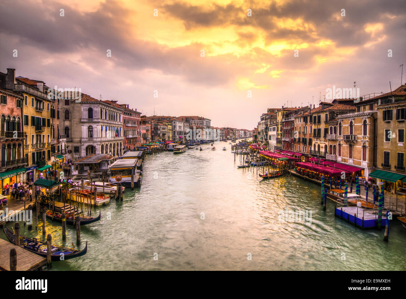 Canale Grande, Venedig, Italien Stockfoto