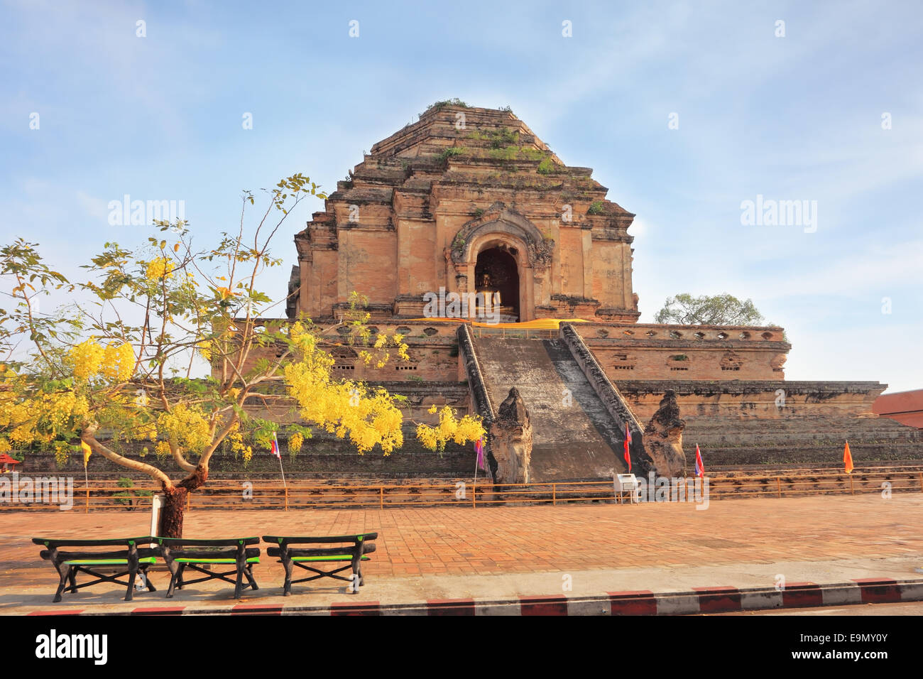 Grandiose rituelle Bau in Thailand Stockfoto