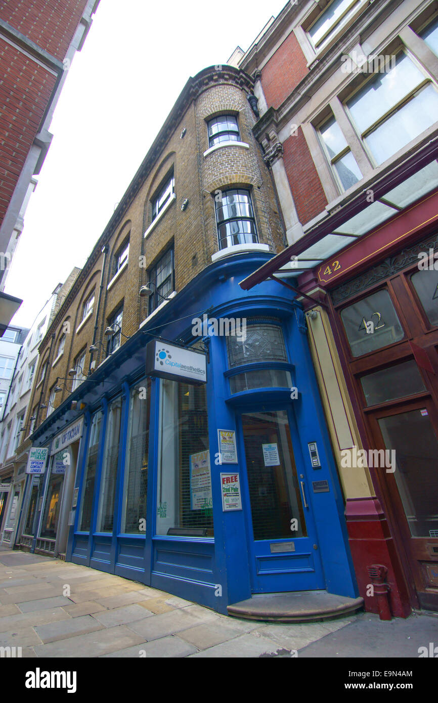 Leaky Cauldron Drehort, Harry Potter Stockfoto