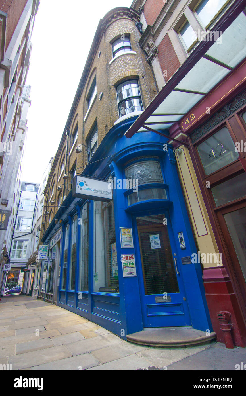 Standort für Leaky Cauldron in Harry-Potter-Film Stockfoto