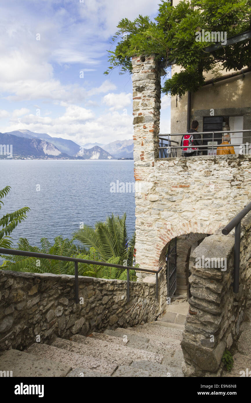 Eremo di Santa Caterina Stockfoto