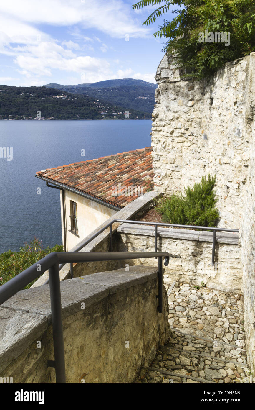 Eremo di Santa Caterina Stockfoto