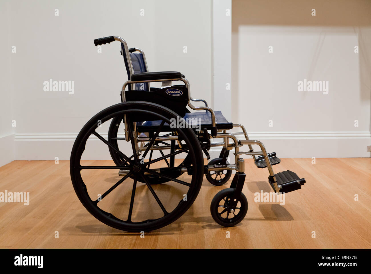 Leeren Rollstuhl Stockfoto