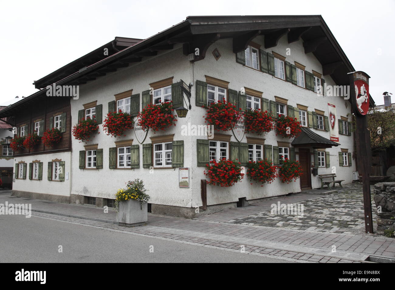 Museum Oberstdorf Stockfoto