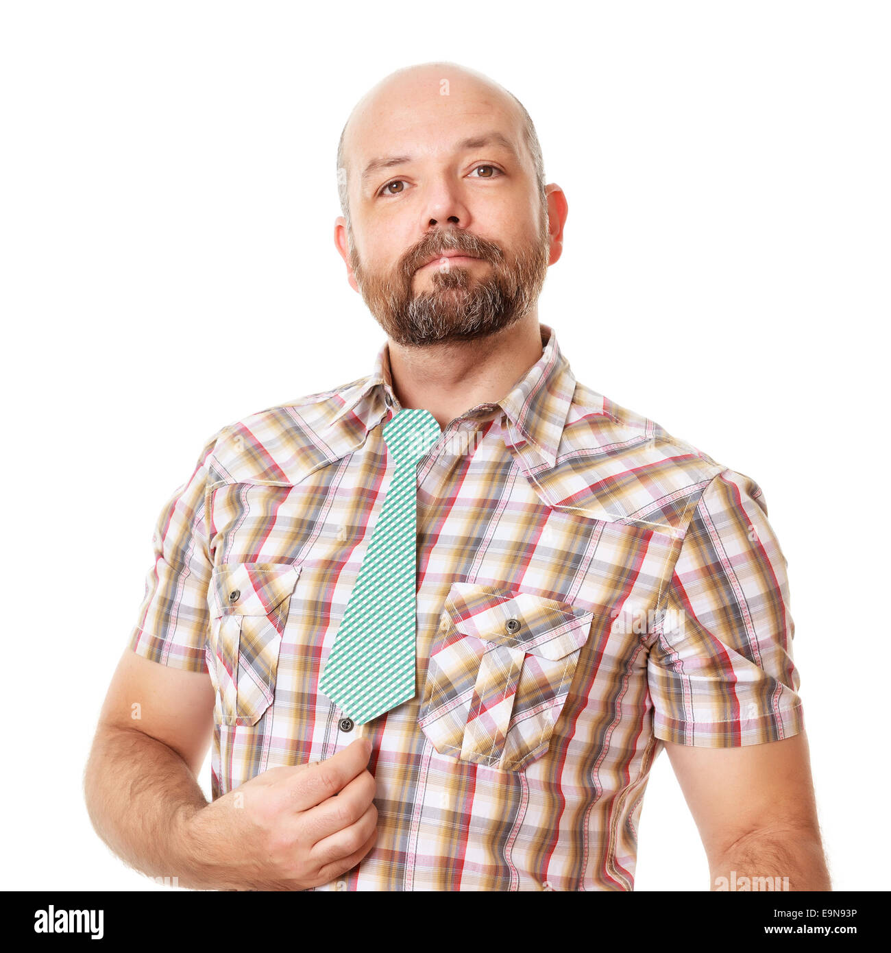 lustiger Mensch Stockfoto