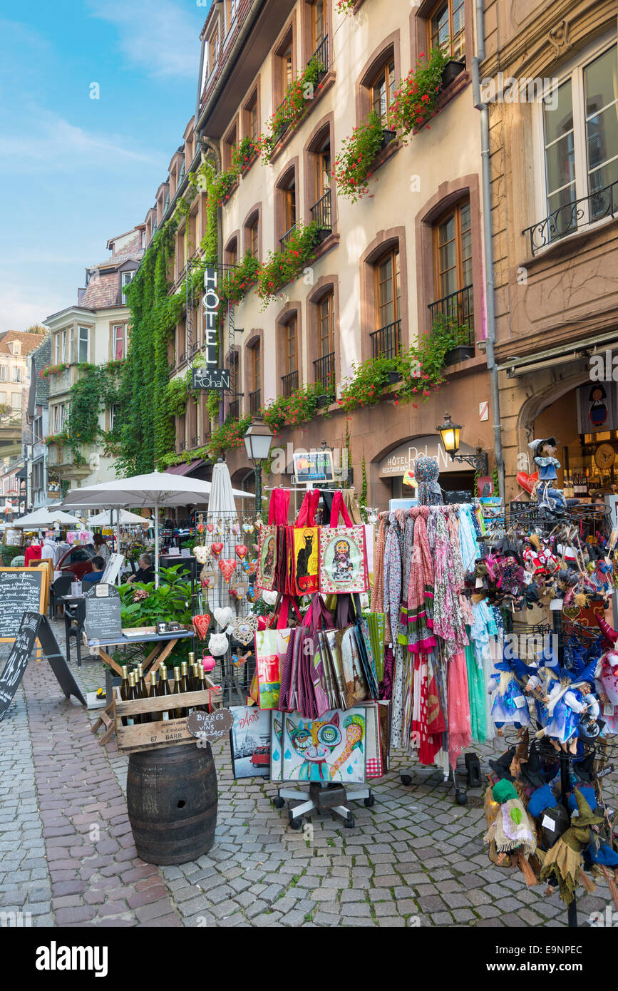 Straßburg, Frankreich-AUGUST 1:View der Stadt Zentrum von Straßburg schöne französische Stadt im Europäischen Parlament. Stockfoto