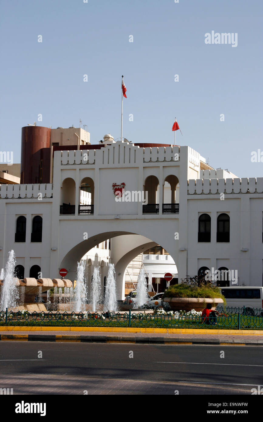 Das Bab al Bahrain in Manama, Bahrain Stockfoto