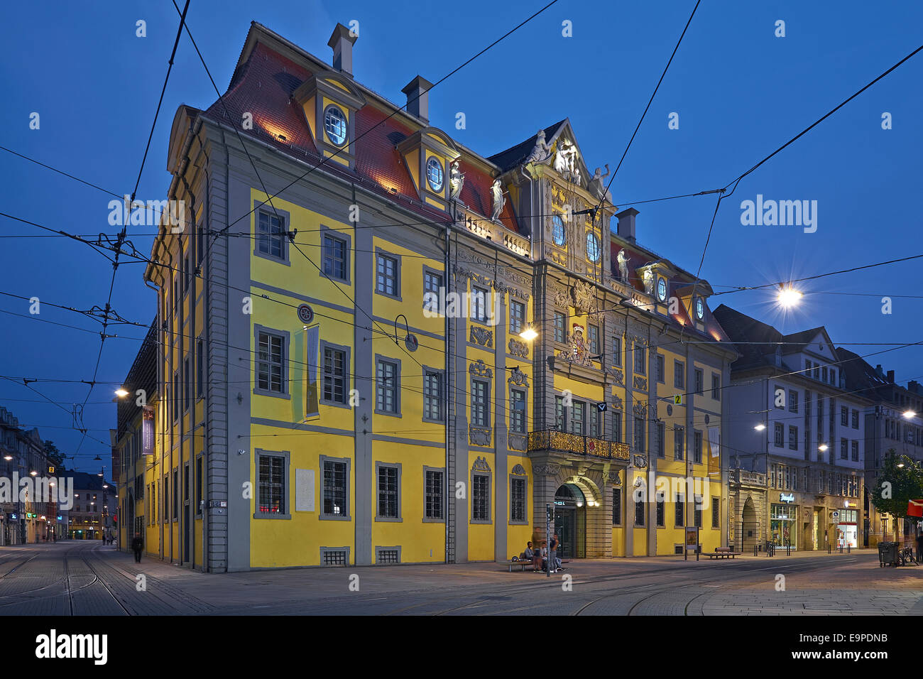 Erfurt Anger Museum, Deutschland Stockfotografie Alamy
