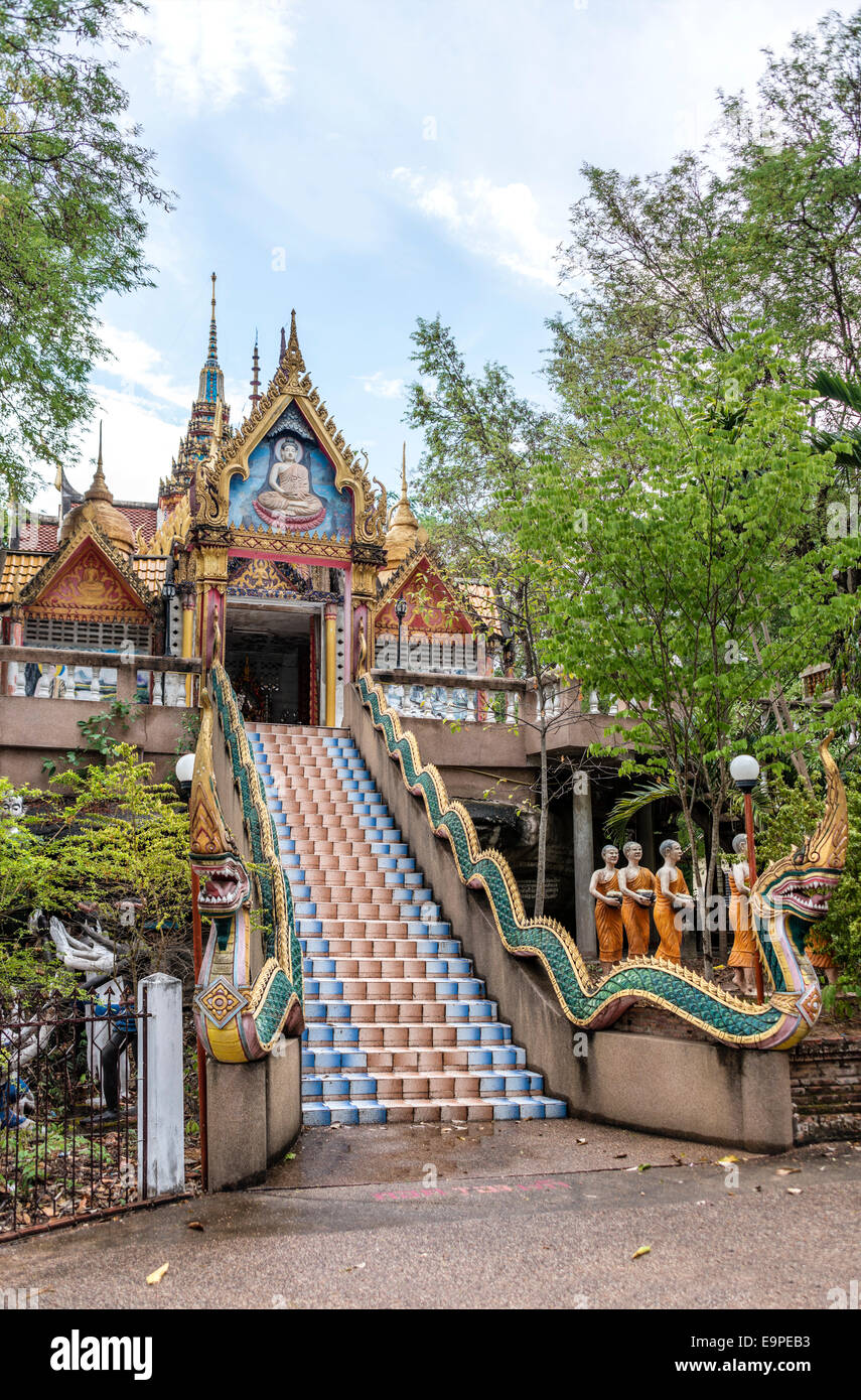 Chaiyaphum Phithak Wat, Nord-Ost-Thailand | Wat Chaiyaphum Phithak, Nordost-Thailand Stockfoto