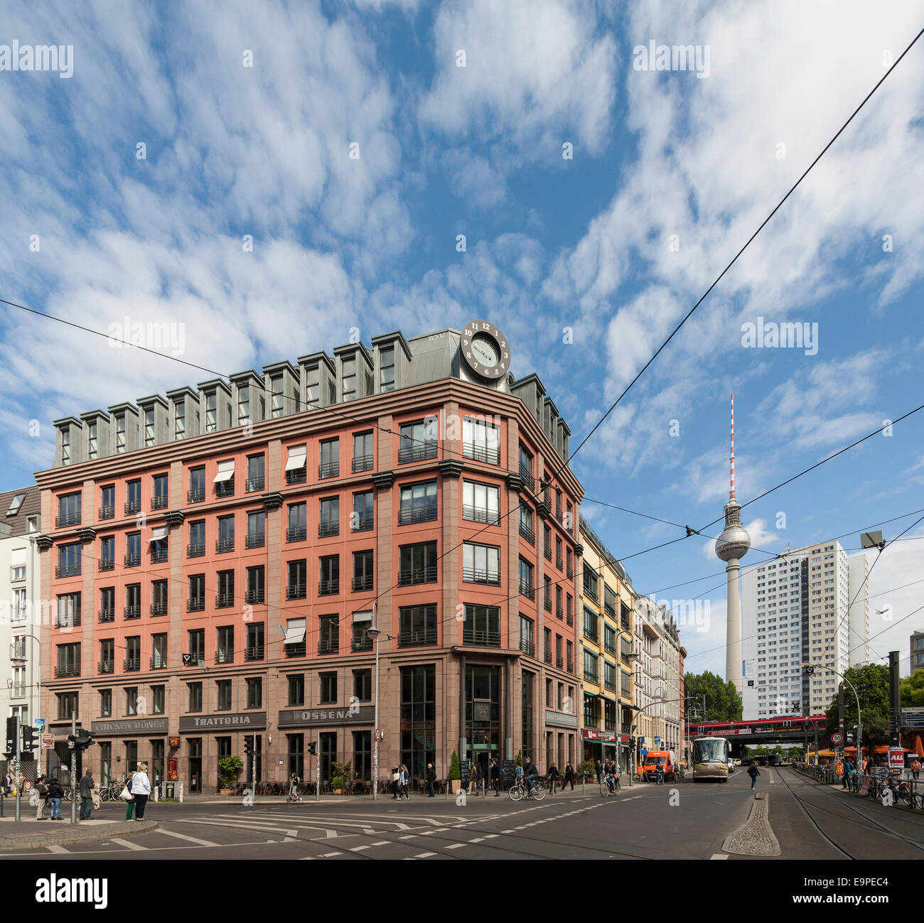 Hackescher Markt, Berlin, Deutschland Stockfoto