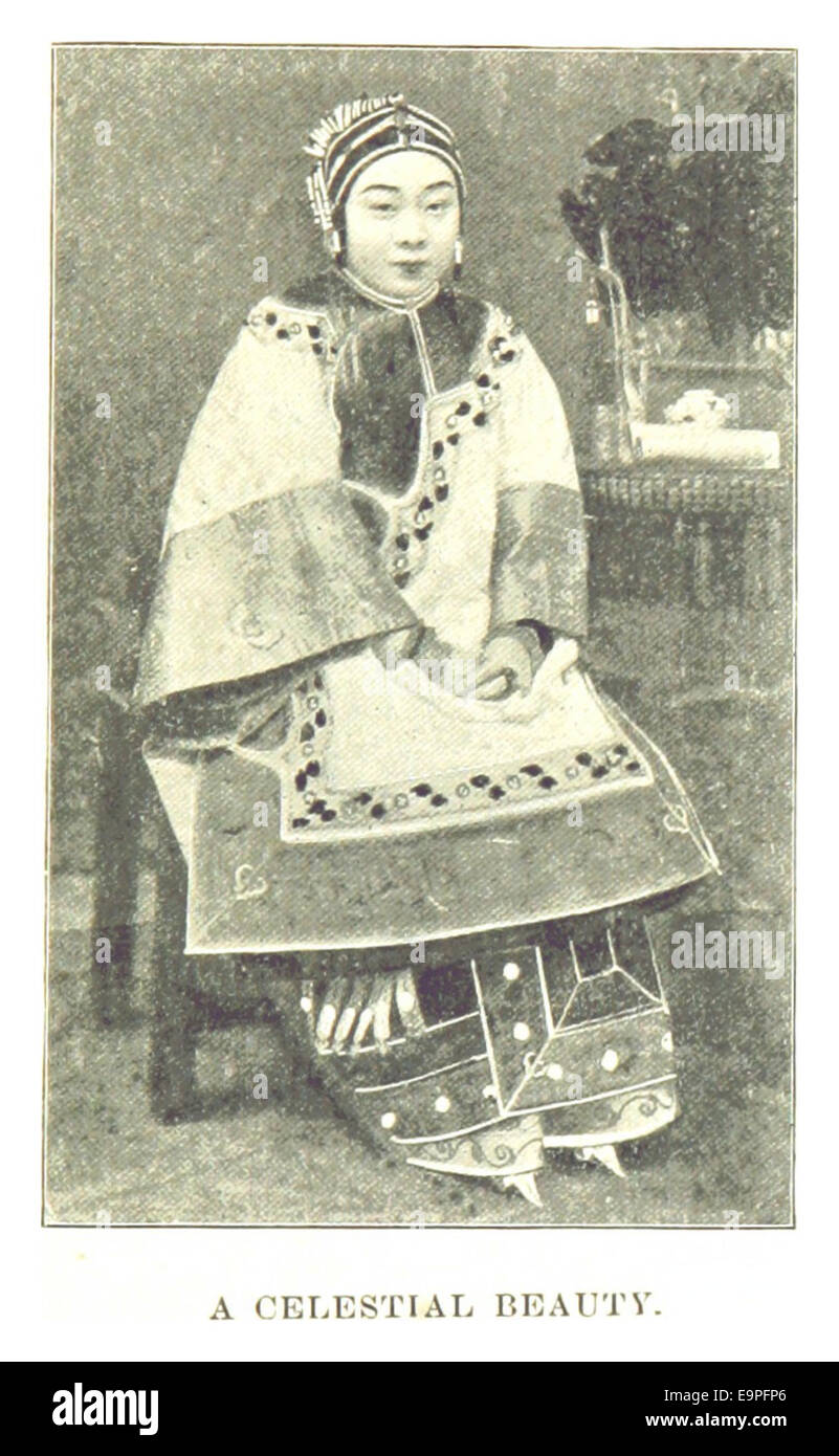 Eine Illustration aus dem Jahr 1898, die eine himmlische Schönheit darstellt, wahrscheinlich eine Darstellung einer mythischen oder astronomischen Figur, die die künstlerische Interpretation des Kosmos und seine Einflüsse in der Kunst des späten 19. Jahrhunderts einfängt. Stockfoto