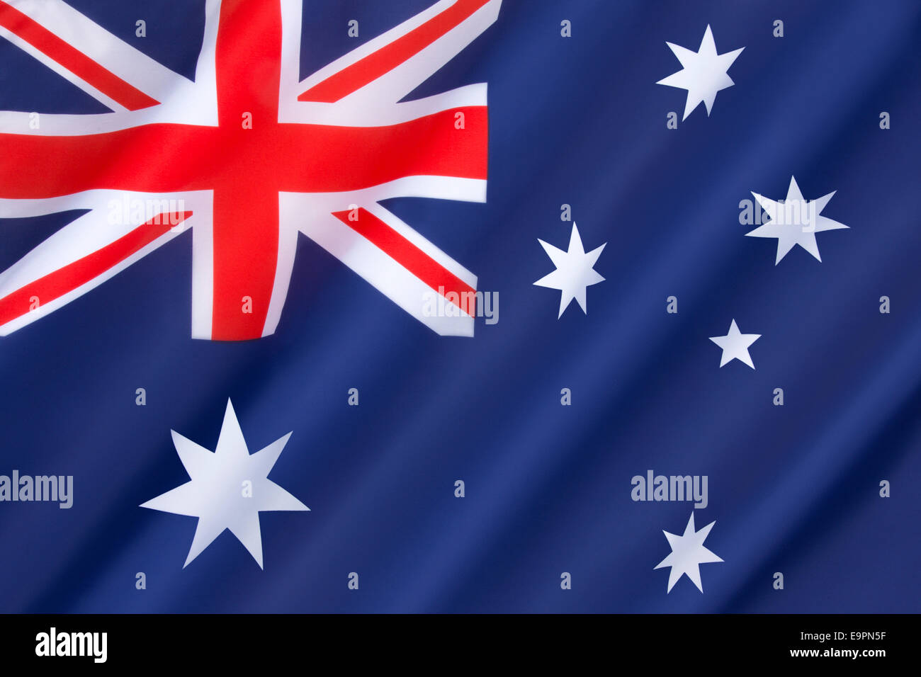 Flagge Australien Stockfoto