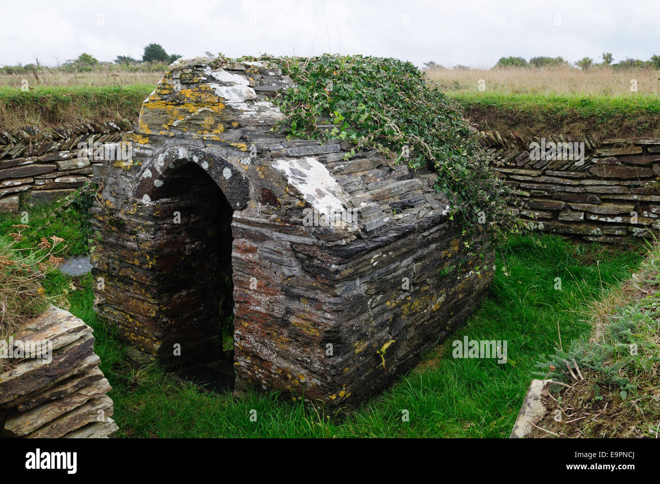 Jesus nun Rock Cornwall England UK GB Stockfoto