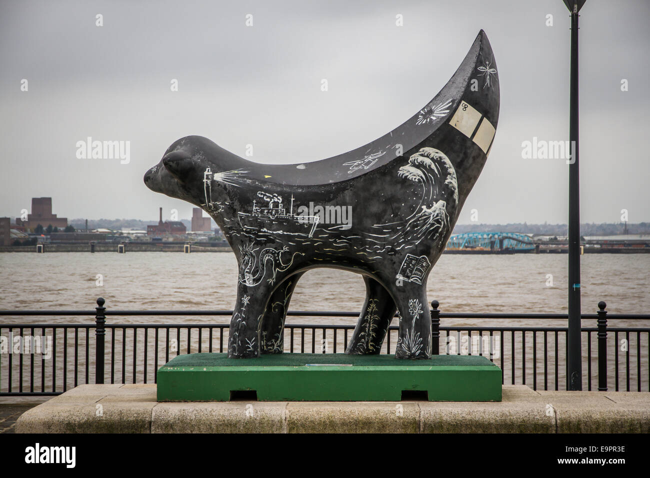 Super Lamm Banane am Molenkopf in Liverpool Stockfoto