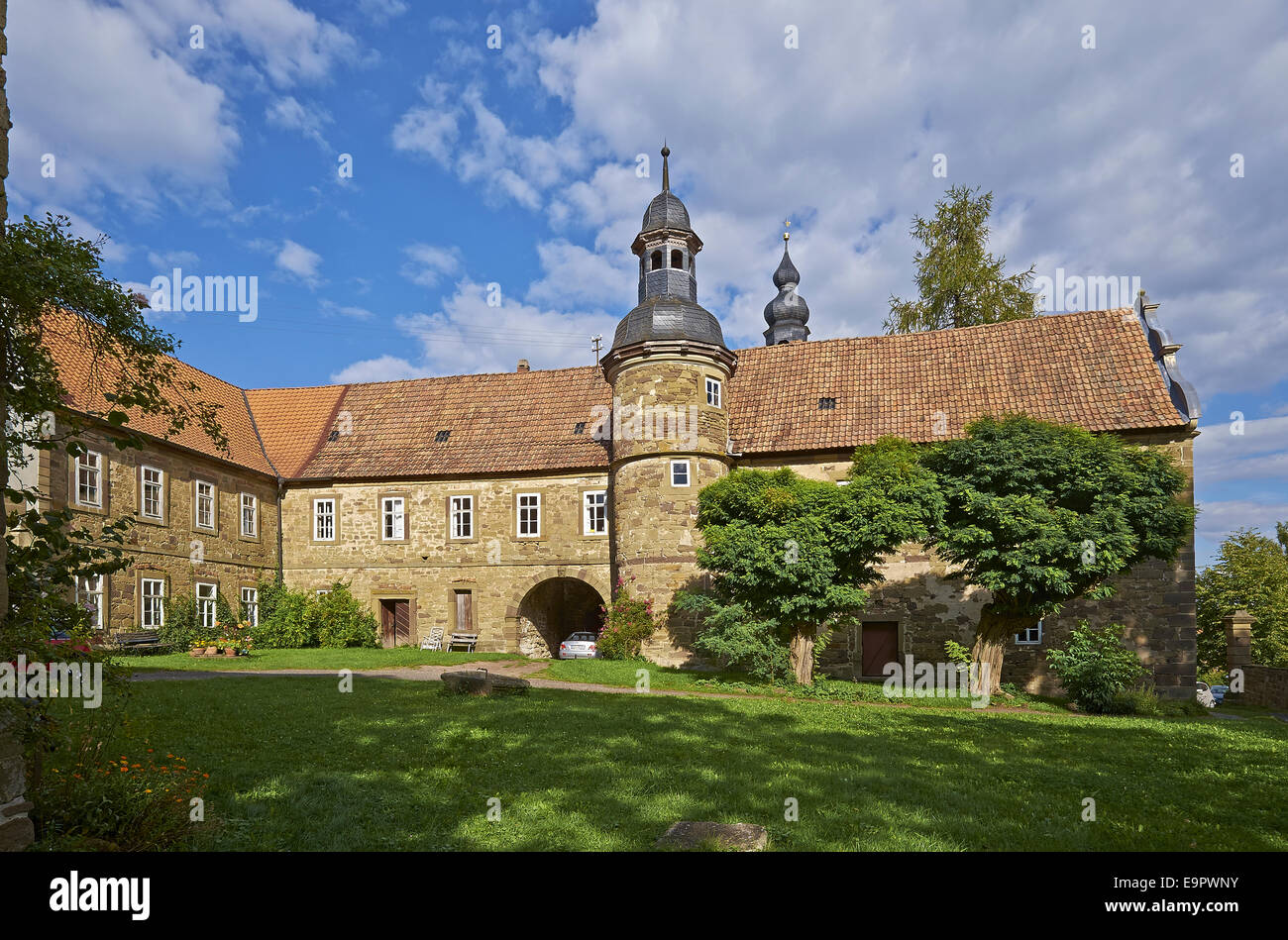 Schloss Bedheim, Thüringen, Deutschland Stockfoto
