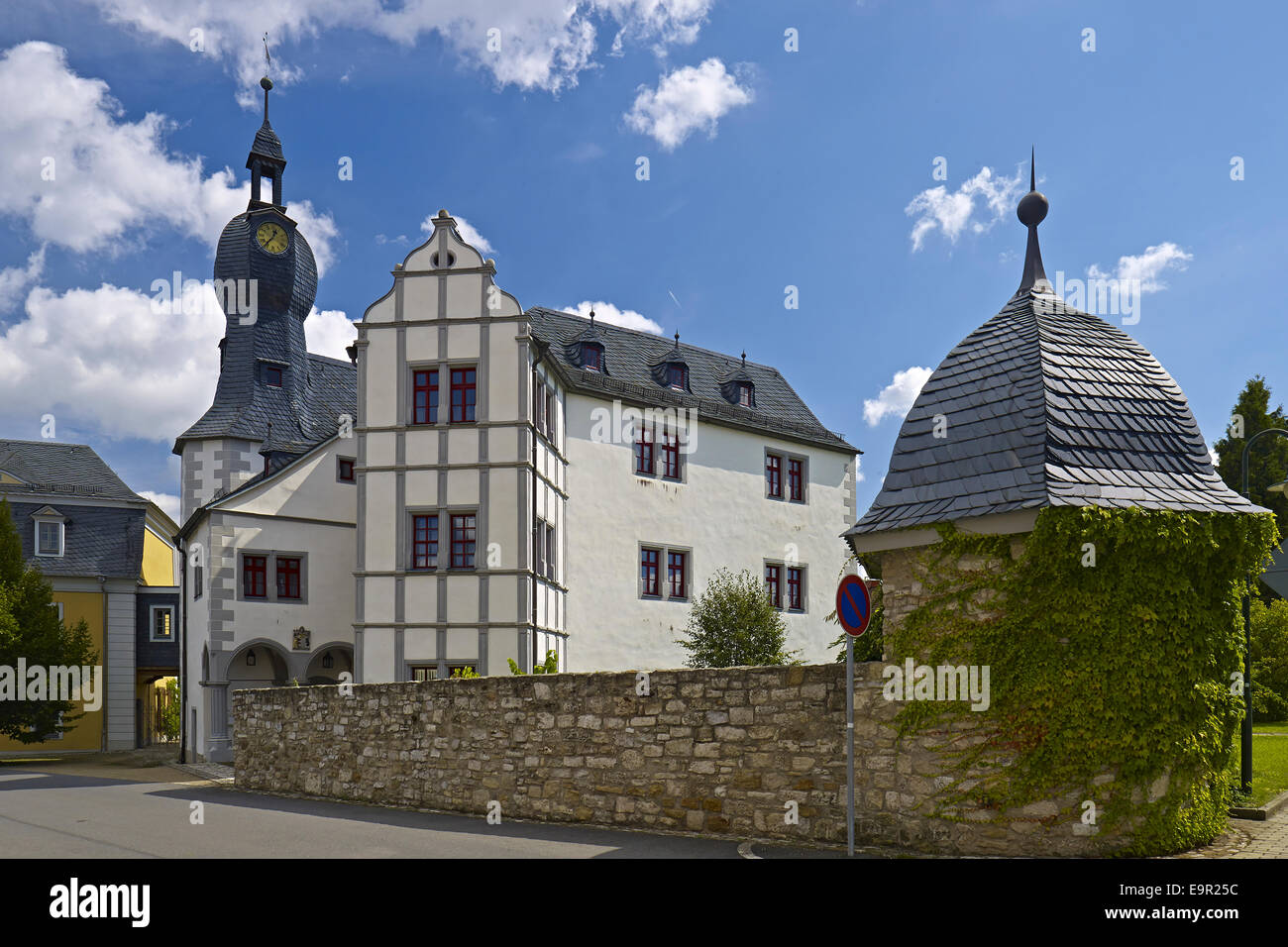 Schloss Nimritz, Thüringen, Deutschland Stockfoto