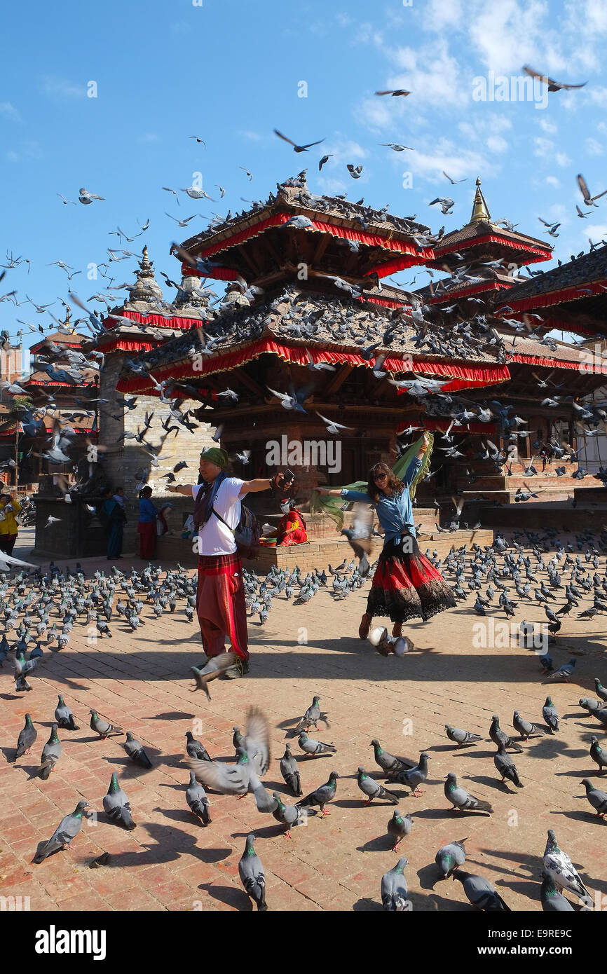 Kathmandu Durbar Square Stockfoto