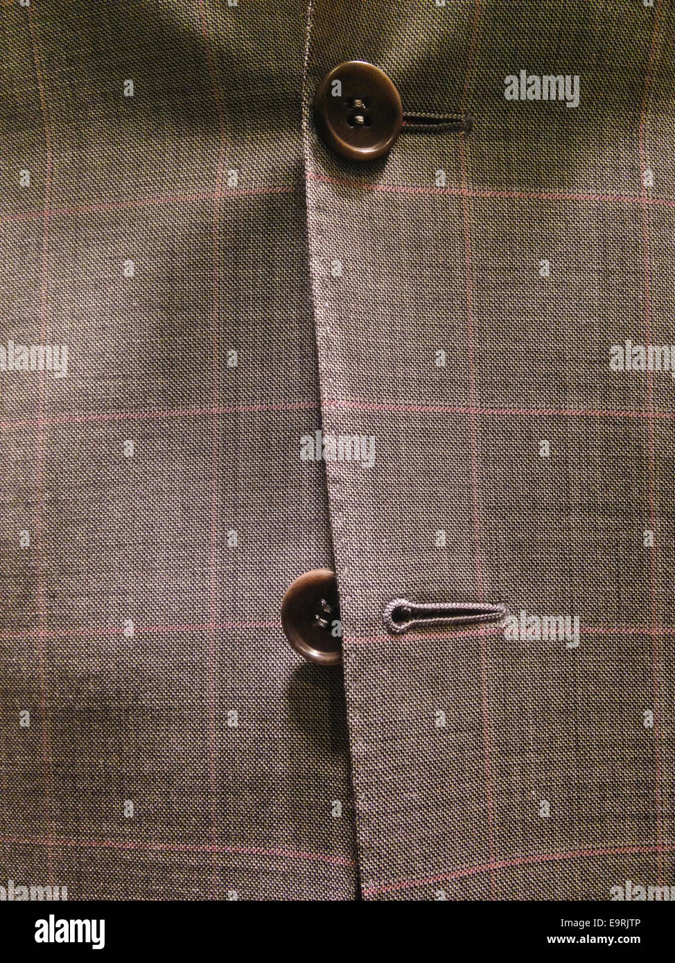 Schottische braune klassische corporate Anzug Kleid Stockfoto