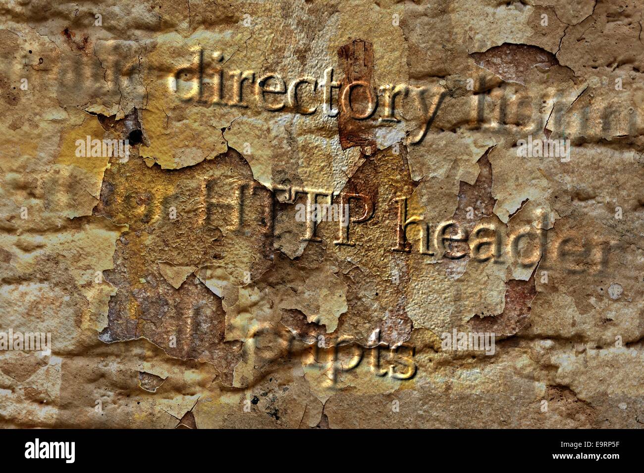 Http-header Stockfoto