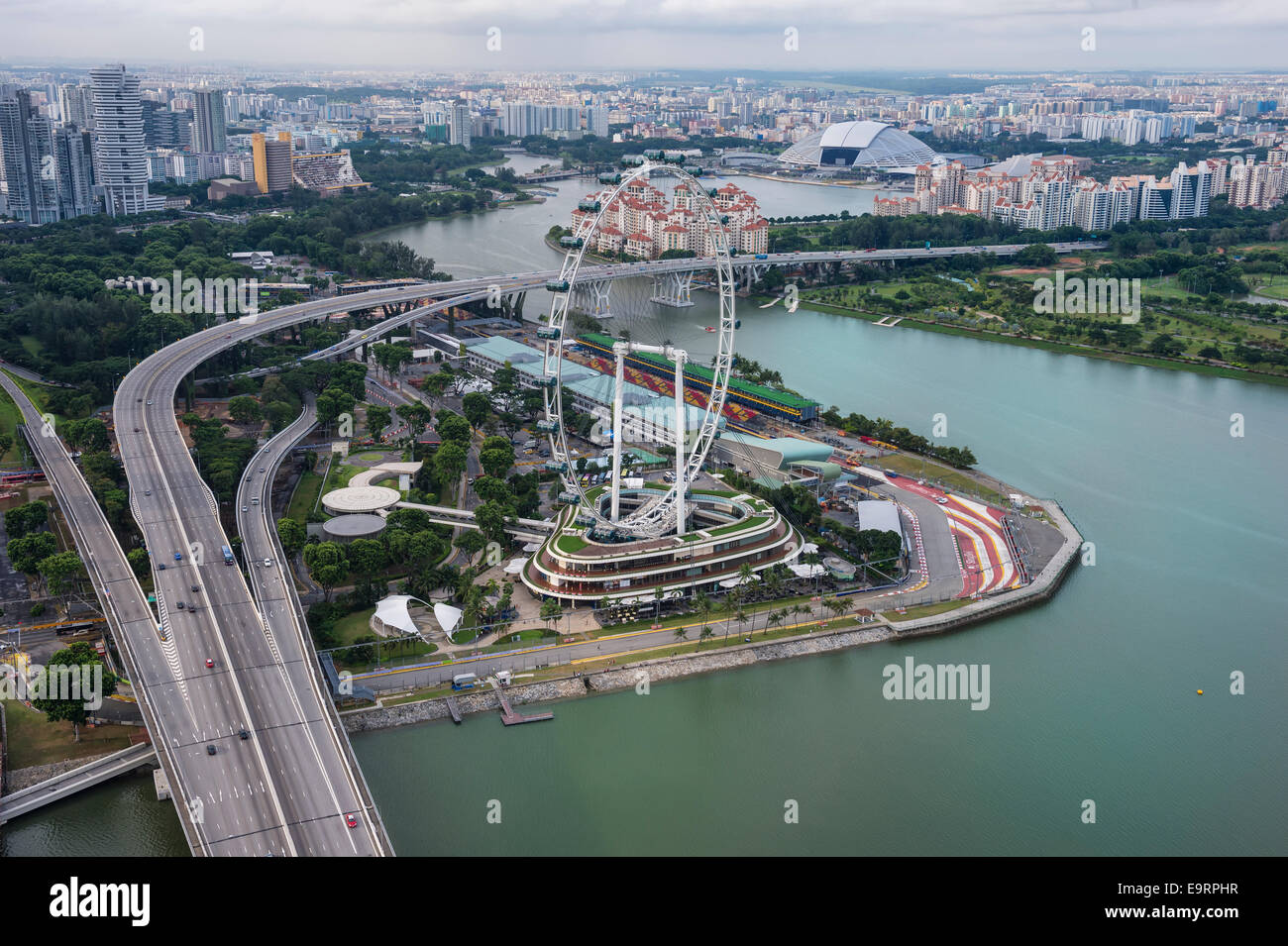 Der Flyer, Singapur Stockfoto