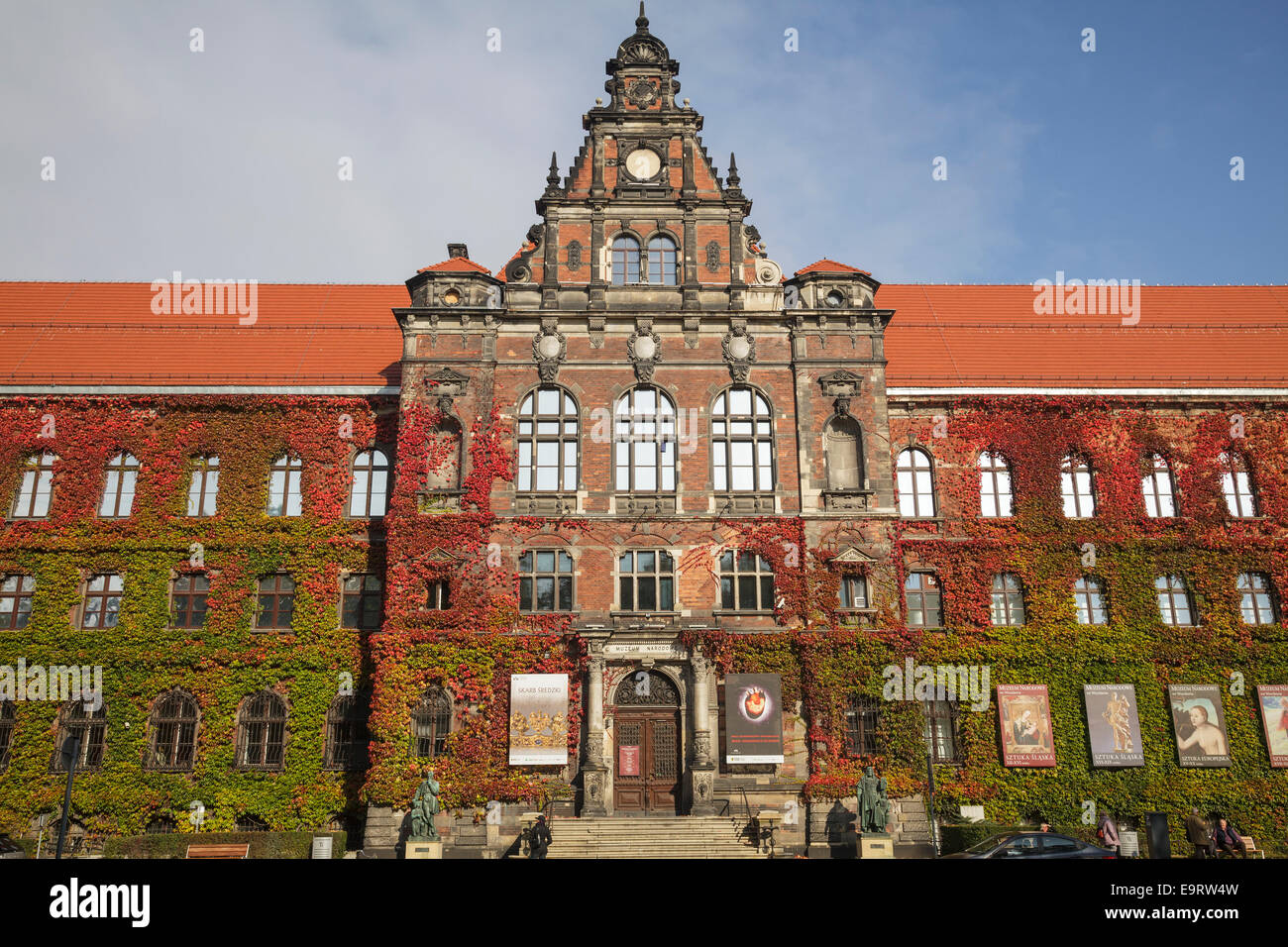 National Museum Narodowe, Wroclaw, Polen Stockfoto