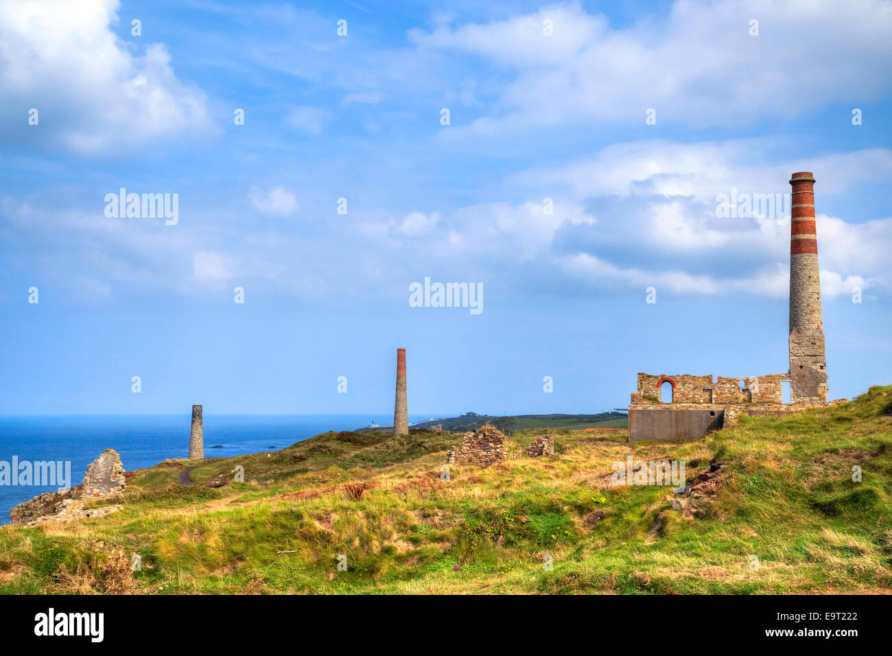 Levant Mine, Pendeen, Cornwall, England, Vereinigtes Königreich Stockfoto