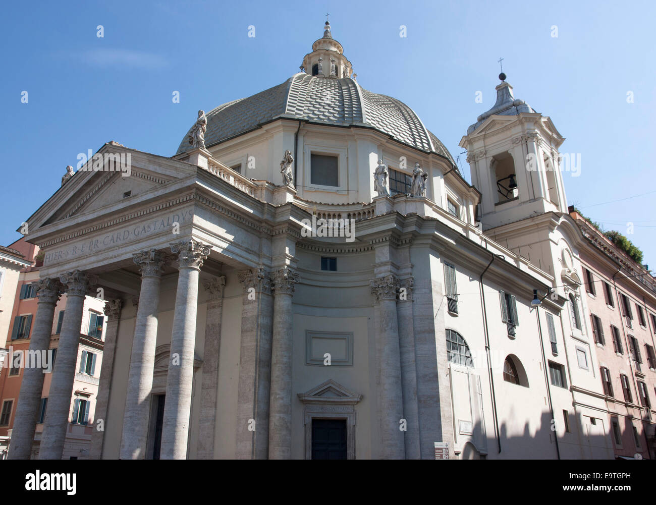 historische Gebäude in Italien Stockfoto