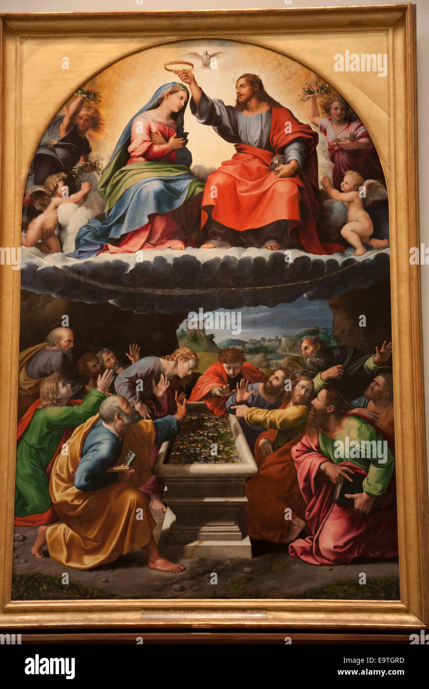 Geschichtsbild in Italien Stockfoto