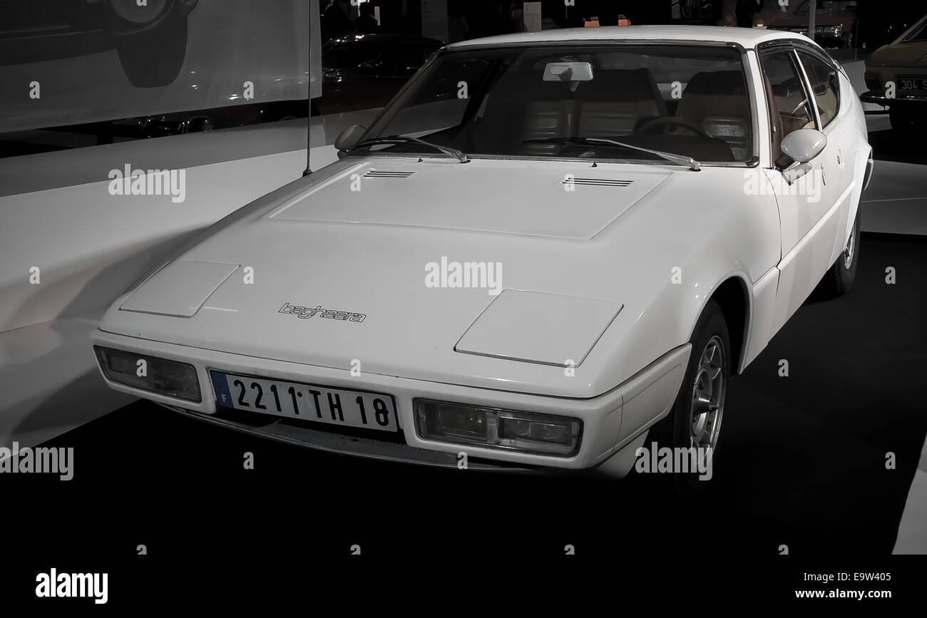 Matra Simca Bagheera 1973 - Mondial de l ' Automobile 2014 - Paris - Ausstellung Auto und Mode Stockfoto