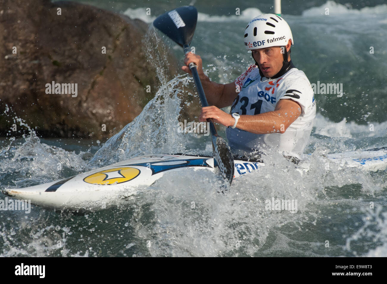 pau bearn Kanu-Kajak-Weltmeisterschaft Stockfoto