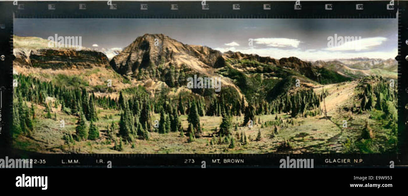 79 Jahre alte Panorama Stockfoto